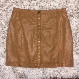 Free People Mini Skirt